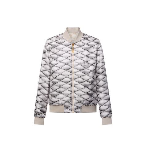 Reversible 3D Malletage Bomber Jacket 